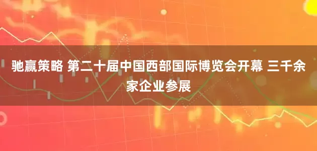 驰赢策略 第二十届中国西部国际博览会开幕 三千余家企业参展