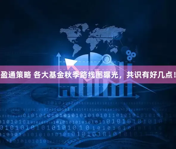 盈通策略 各大基金秋季路线图曝光，共识有好几点！